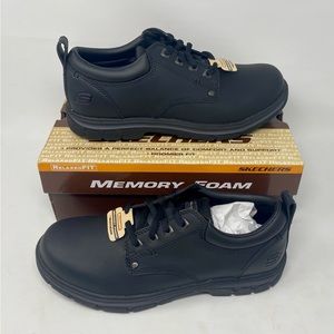Skechers Men’s Segment Rilar Oxford, Black